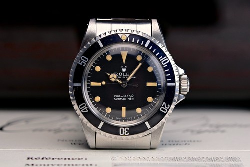 Rolex submariner 5513 von 1967 - rolex,